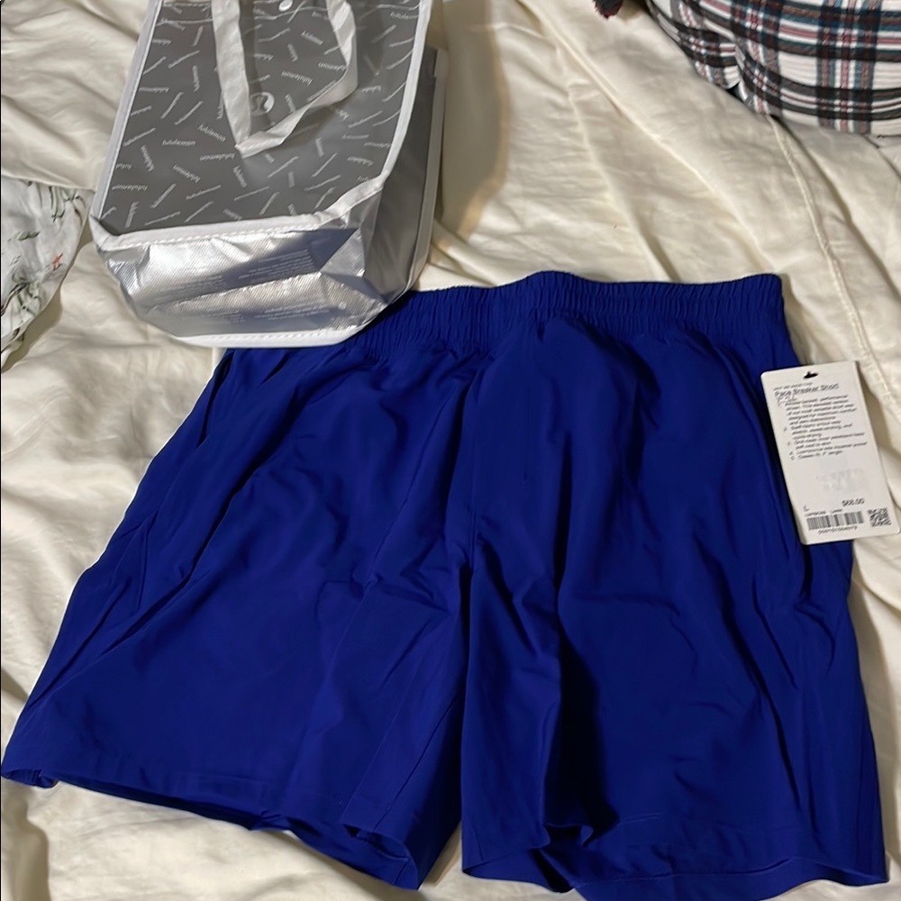 Lululemon Blue Athletic Shorts